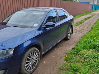 2014 Skoda Octavia III (A7), синий, 1100000 рублей, вид 4