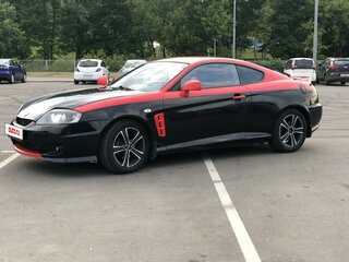 2005 Hyundai Tuscani, чёрный, 550000 рублей, вид 2
