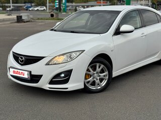 2011 Mazda 6 II (GH) Рестайлинг, белый, 780000 рублей, вид 2