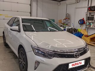 2017 Toyota Camry US Market VII (XV50) Рестайлинг, белый, 2100000 рублей, вид 2