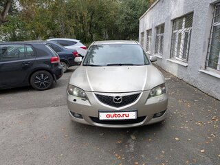 2006 Mazda 3 I (BK) Рестайлинг, золотистый, 445000 рублей, вид 1