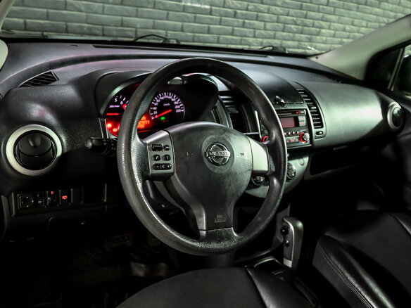 2012 Nissan Note I Рестайлинг, чёрный - вид 5