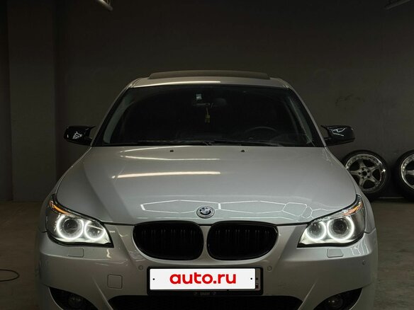 2006 BMW 5 серии 525i V (E60/E61), серебристый, 1200000 рублей - вид 3