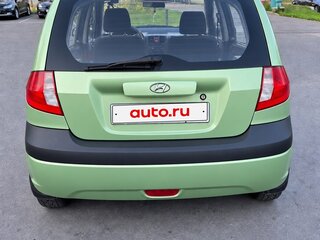 2008 Hyundai Getz I Рестайлинг, зелёный, 350000 рублей, вид 4