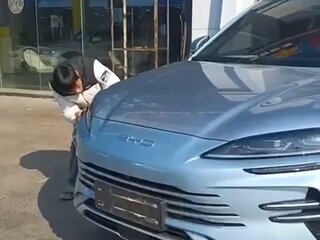 2023 BYD Song Plus DM-i 26.6 kWh I Рестайлинг, синий, 3200000 рублей, вид 3