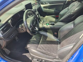 2019 Genesis G70 I, синий, 2650000 рублей, вид 5