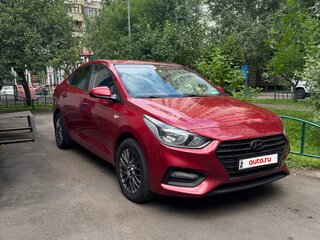 2017 Hyundai Solaris II, красный, 1080000 рублей, вид 1