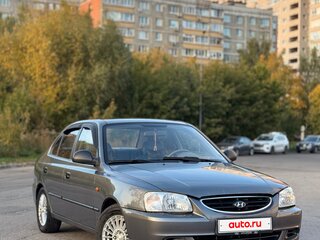 2007 Hyundai Accent ТагАЗ II, серый, 420000 рублей, вид 2