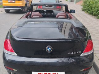 2004 BMW 6 серии 645i II (E63/E64), чёрный, 2000000 рублей, вид 3