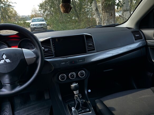 2008 Mitsubishi Lancer X, синий, 900000 рублей - вид 15