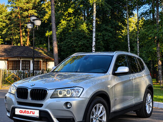 2013 BMW X3 20i xDrive II (F25), серый, 1600000 рублей, вид 2
