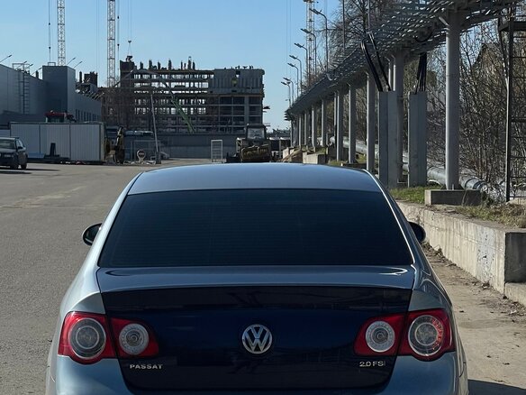 2006 Volkswagen Passat B6, голубой - вид 2