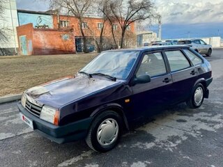 1998 Lada (ВАЗ) 2109, пурпурный, 100000 рублей, вид 1