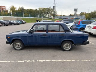 2008 Lada (ВАЗ) 2107, синий, 185000 рублей, вид 3