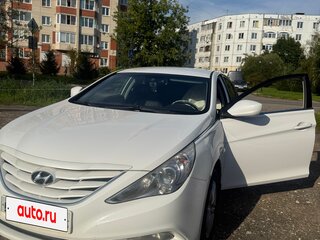 2011 Hyundai Sonata VI (YF), белый, 950000 рублей, вид 3