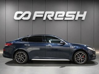 2018 Kia Optima IV Рестайлинг, синий, 2120000 рублей, вид 5