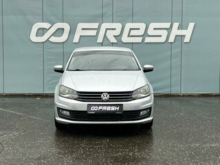 2017 Volkswagen Polo V Рестайлинг, серебристый, 1060000 рублей, вид 3