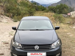 2016 Volkswagen Polo V Рестайлинг, серый, 515000 рублей, вид 2