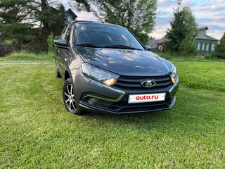 2021 Lada (ВАЗ) Granta I Рестайлинг, серый, 695000 рублей, вид 3