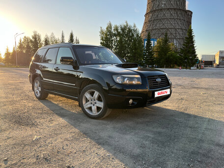 2006 Subaru Forester II Рестайлинг, чёрный, 875000 рублей, вид 1