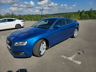 2008 Audi A5 I (8T), синий, 1200000 рублей, вид 1