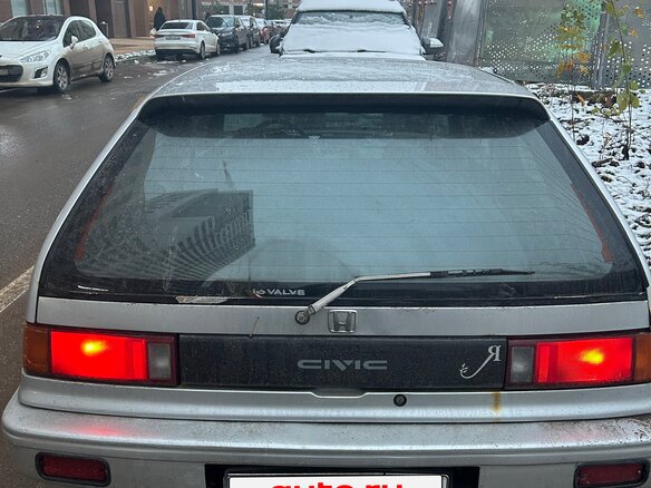 1988 Honda Civic IV, серый, 170000 рублей - вид 4