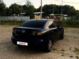 2006 Mazda 3 I (BK) Рестайлинг, синий, 350000 рублей, вид 4