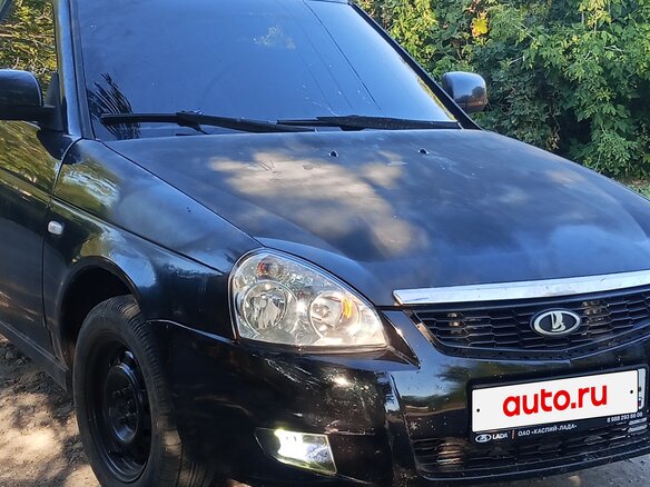 2007 Lada (ВАЗ) Priora I, чёрный, 222222 рублей