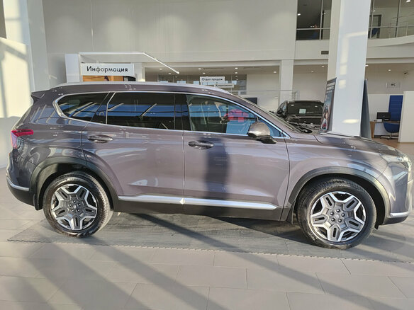 2022 Hyundai Santa Fe IV Рестайлинг, синий, 3469000 рублей - вид 3
