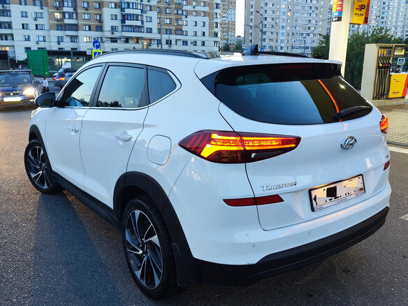 2019 Hyundai Tucson III Рестайлинг, белый - вид 11