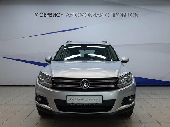 2015 Volkswagen Tiguan I Рестайлинг, серебристый - вид 5