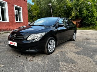2008 Toyota Corolla X (E140, E150), чёрный, 540000 рублей, вид 1