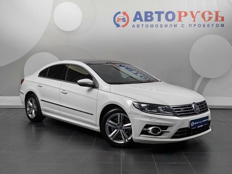 2014 Volkswagen Passat CC I Рестайлинг, белый, 1665000 рублей, вид 1
