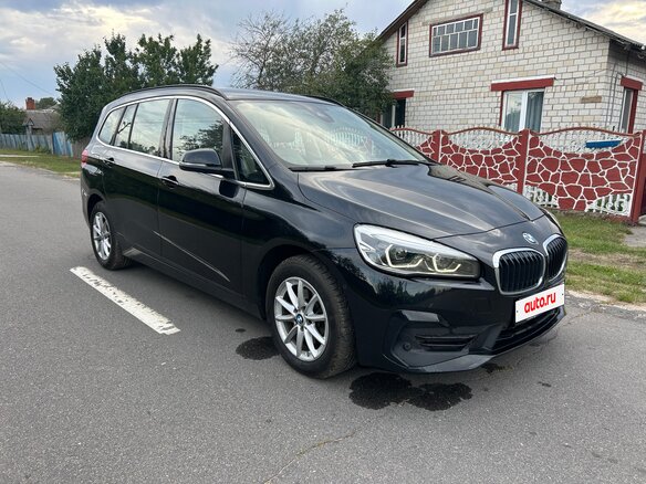 2021 BMW 2 серии Gran Tourer Gran Tourer 216d F46 Рестайлинг, чёрный, 1610000 рублей - вид 2
