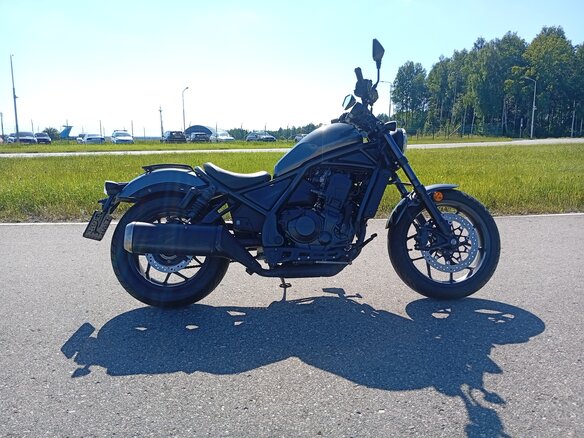 2024 Honda CMX 1100 Rebel, чёрный, 778753 рублей - вид 7