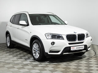2013 BMW X3 20i xDrive II (F25), белый, 1649700 рублей, вид 3