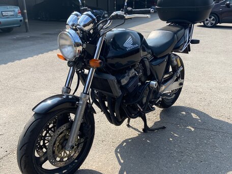 1998 Honda CB 400 Super Four, чёрный, 265000 рублей, вид 2