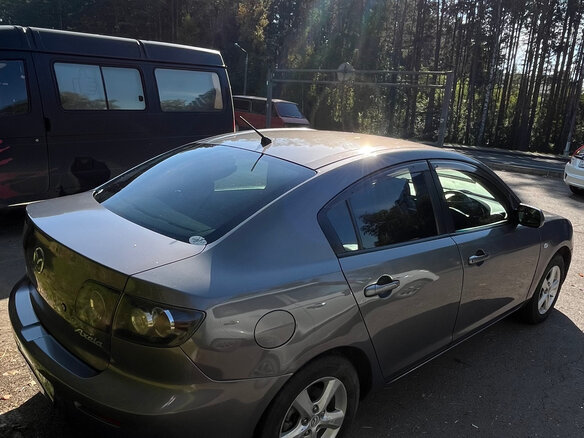 2008 Mazda Axela I, серый, 400000 рублей - вид 5