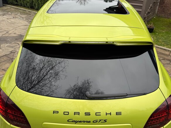 2014 Porsche Cayenne GTS II (958), зелёный - вид 8