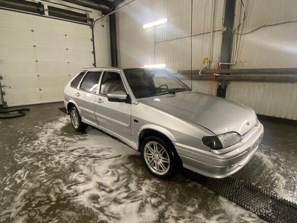 2009 Lada (ВАЗ) 2114, серебристый, 150000 рублей - вид 2