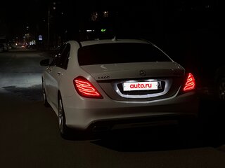 2014 Mercedes-Benz S-Класс 500 Long VI (W222, C217), белый, 2950000 рублей, вид 3
