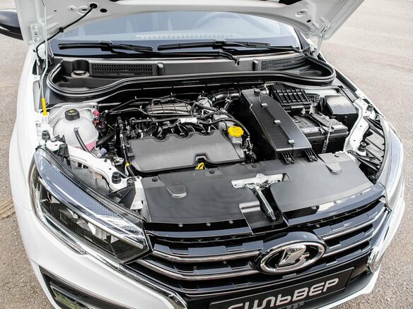 2026 Lada (ВАЗ) Vesta CNG I Рестайлинг (NG), белый - вид 19