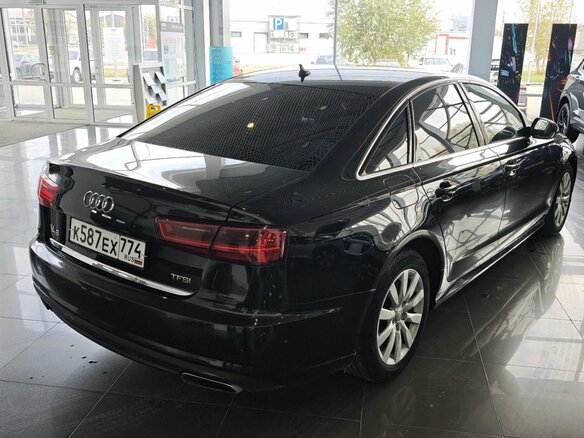 2015 Audi A6 IV (C7) Рестайлинг, чёрный, 1965000 рублей - вид 2