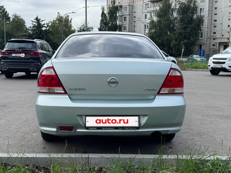 2007 Nissan Almera Classic I, серебристый, 340000 рублей, вид 4