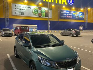 2011 Kia Rio III, зелёный, 499000 рублей, вид 3