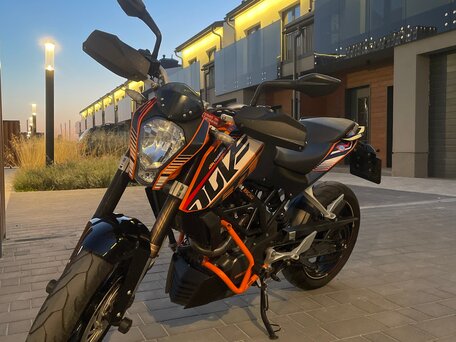 2012 KTM 200 Duke, чёрный, 240000 рублей, вид 3