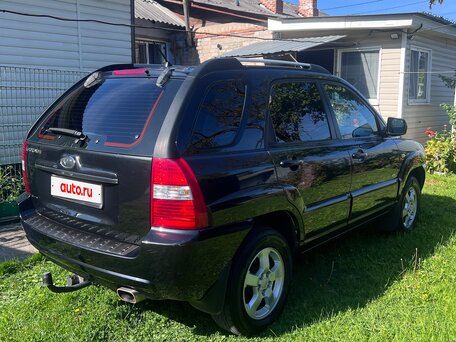 2008 Kia Sportage II, чёрный, 799999 рублей, вид 5