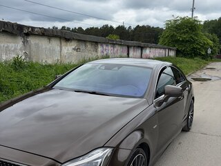 2017 Mercedes-Benz CLS 350 BlueTEC II (C218) Рестайлинг, коричневый, 3850000 рублей, вид 2