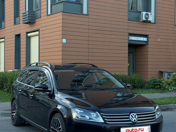 2011 Volkswagen Passat B7, чёрный, 1150000 рублей - вид 2