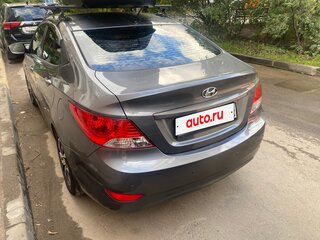 2013 Hyundai Solaris I, серый, 750000 рублей, вид 4